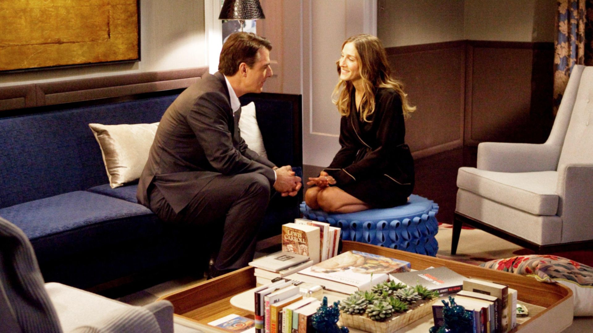 Chris Noth and Sarah Jessica Parker in Sex and the City 2
