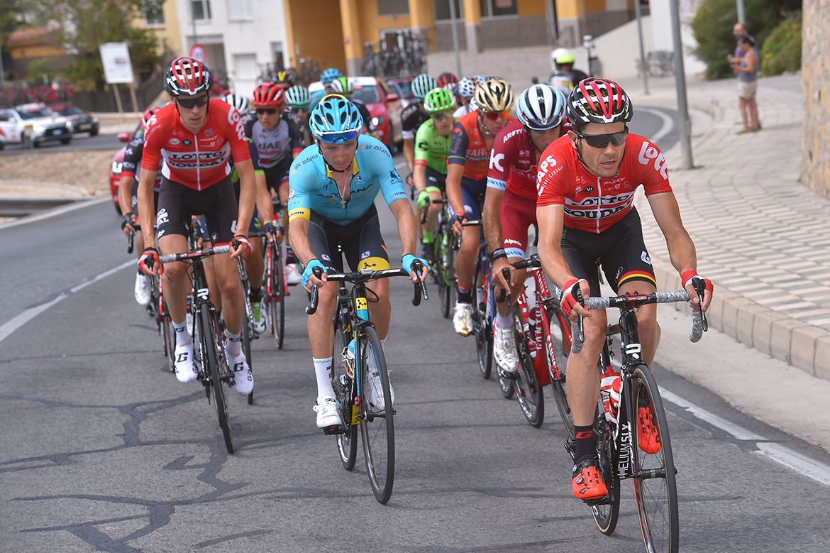 The breakaway on the eighth stage of the Vuelta a Espa&ntilde;a