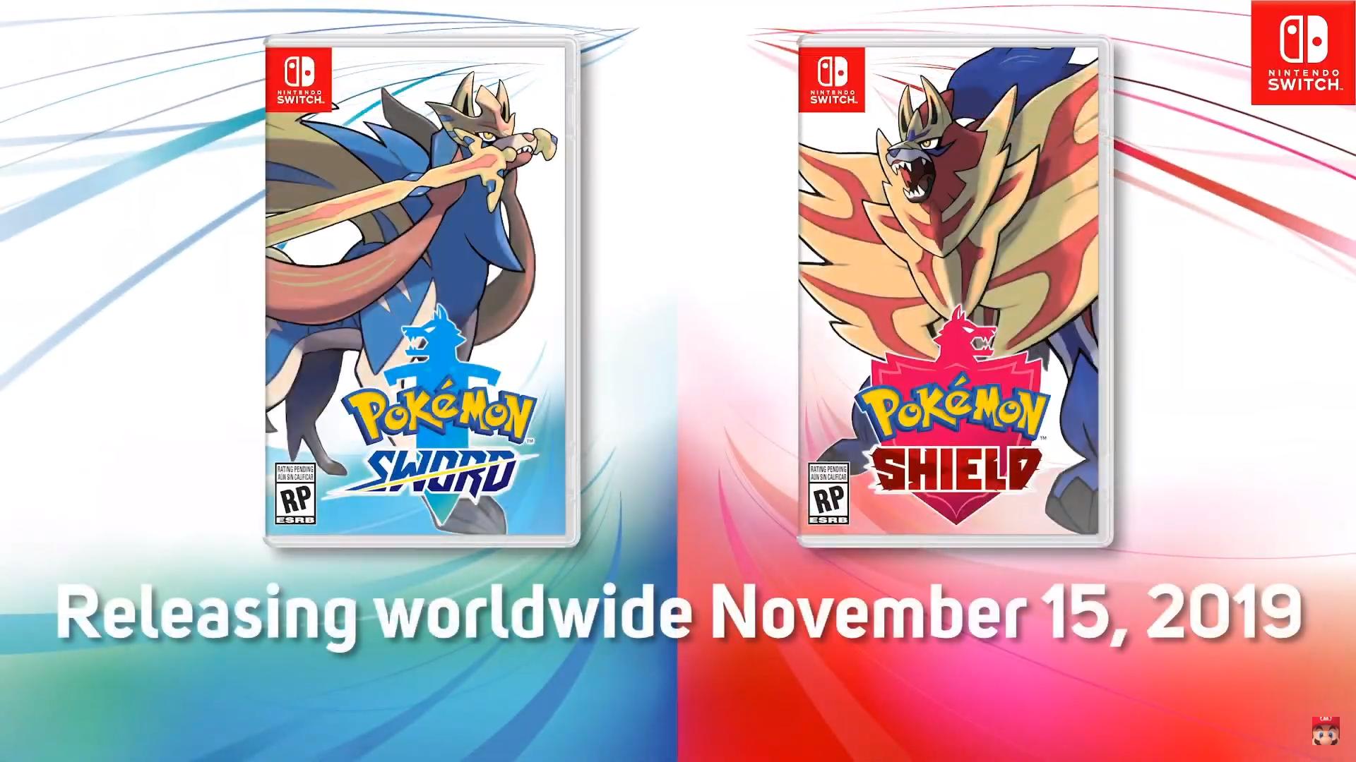  Pokémon Sword and Pokémon Shield Double Pack - Nintendo Switch  : Nintendo of America: Video Games