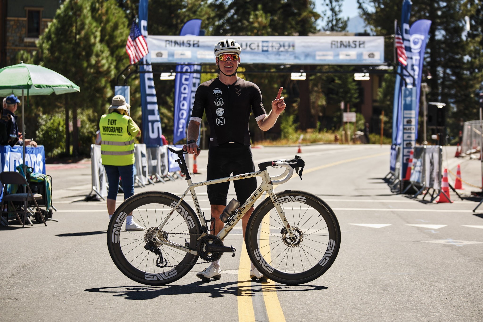 Men's winner Caleb Bottcher 