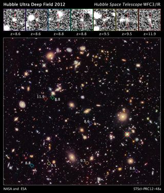 Hubble Ultra Deep Field 2012