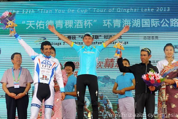 Yevgeniy Nepomnyachshiy (Astana Continental) winner of stage 7