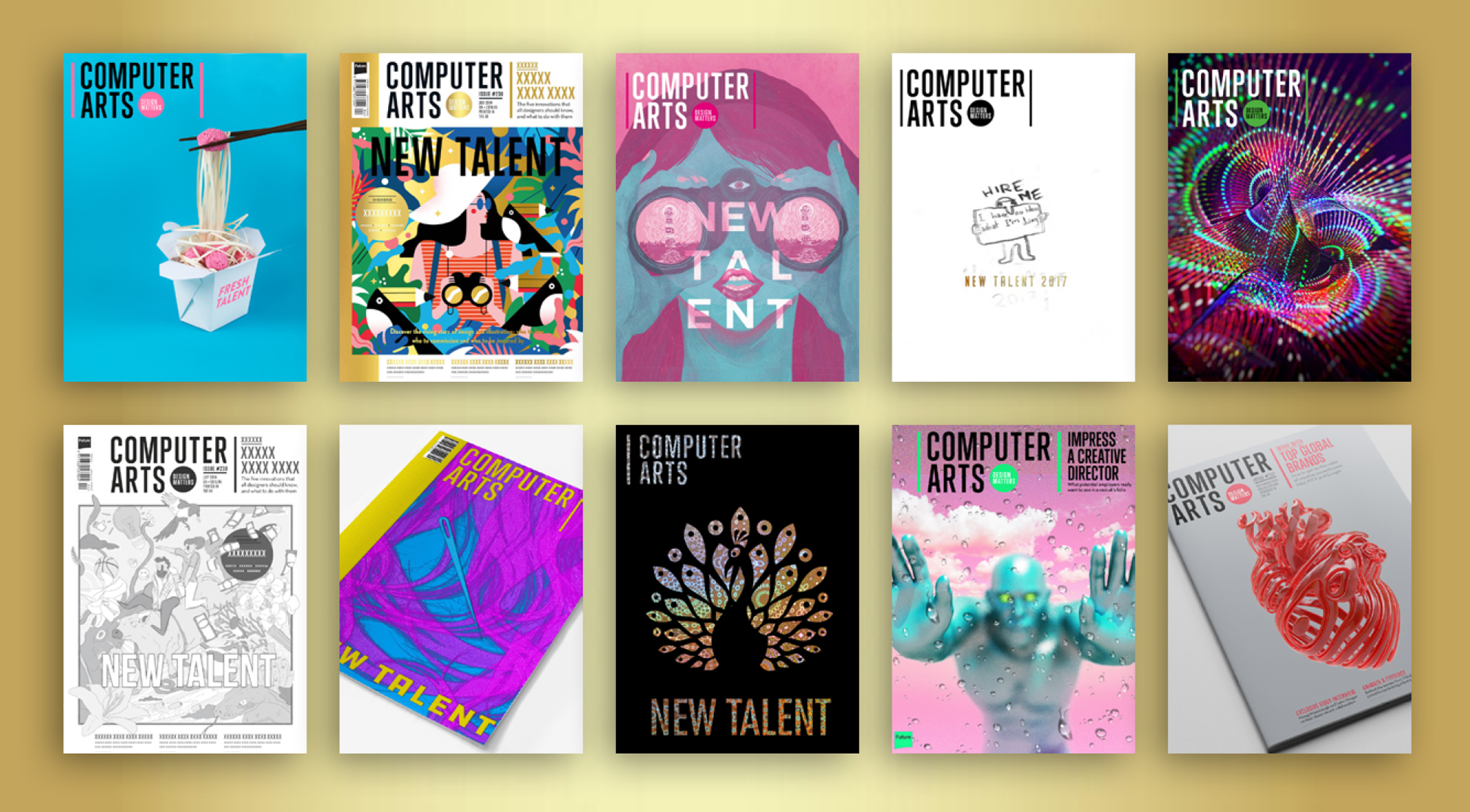 Computer Arts cover design contest 2017: Top 10 revealed! | Creative Bloq