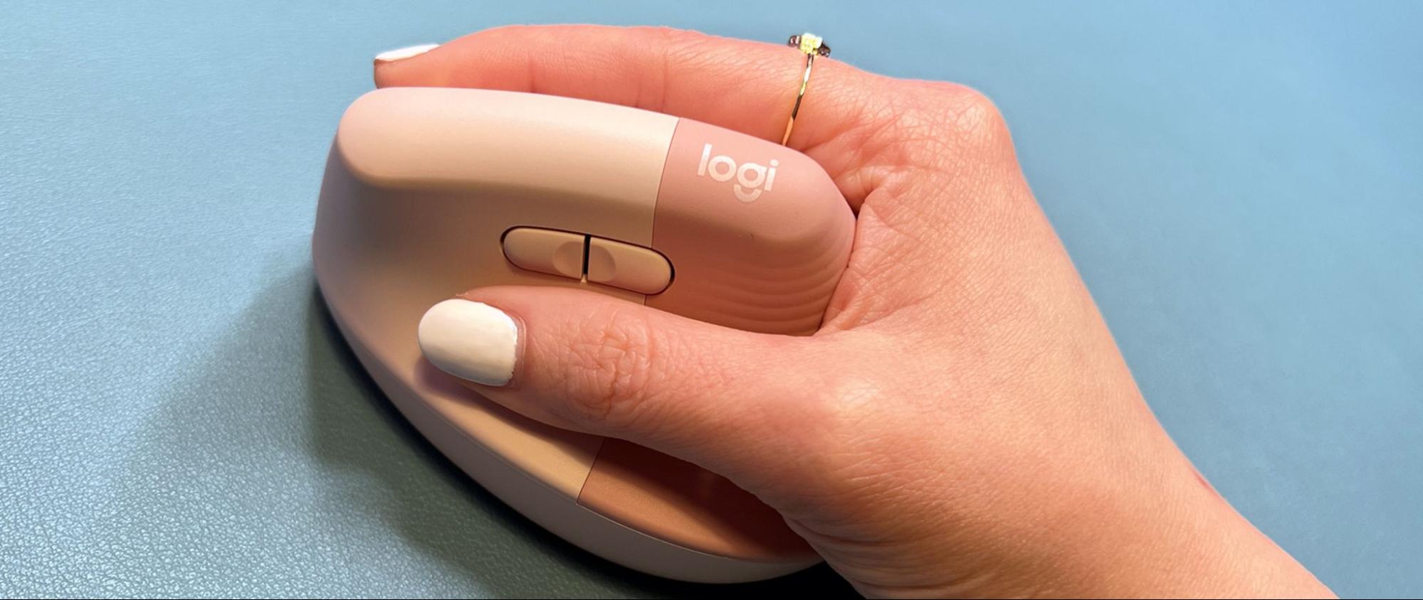 Logitech Lift Test: First-class ergonomic mouse for left-handers