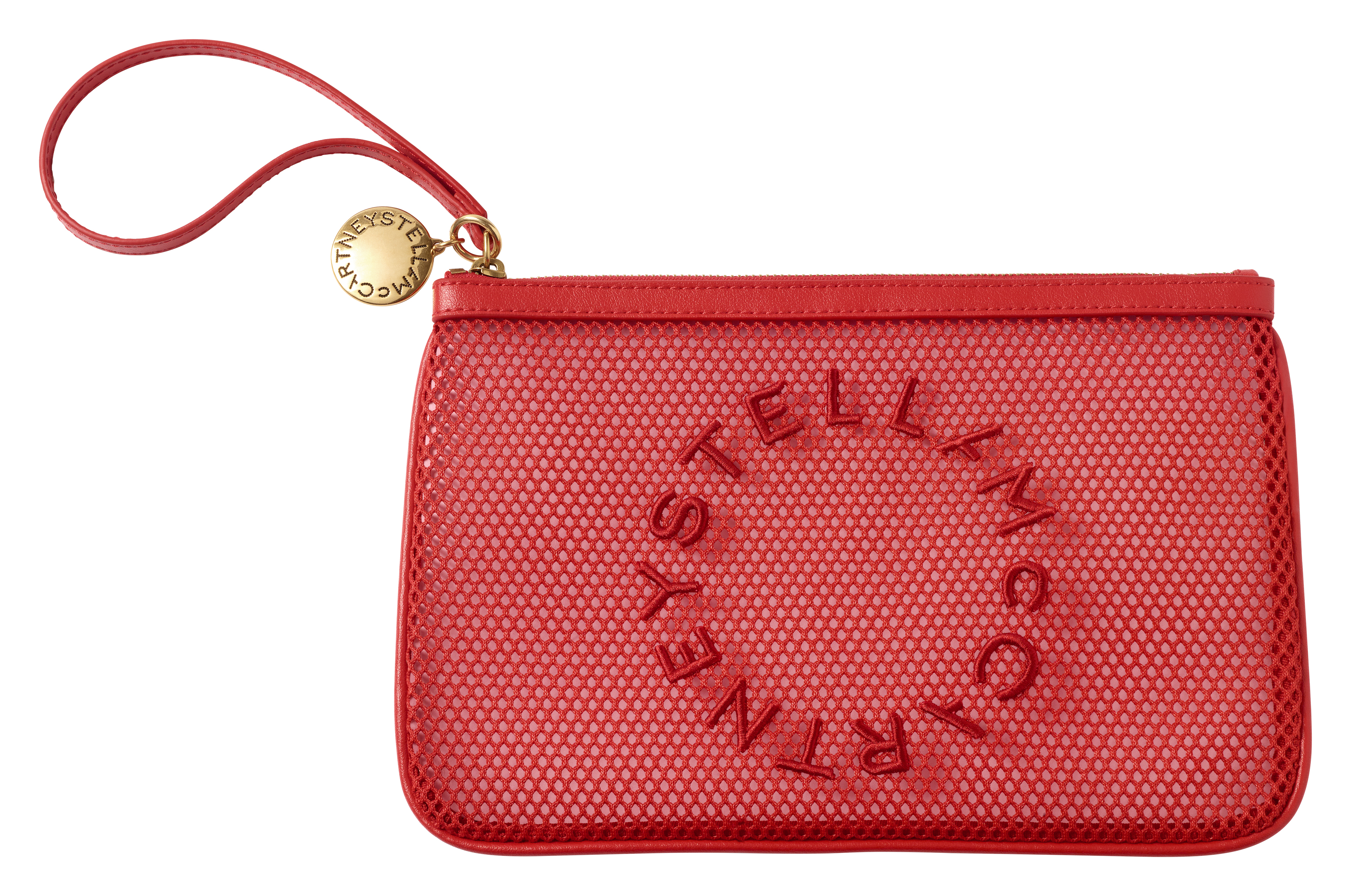 clothes from the H&M x Stella McCartney collaboration on a plain backdrop