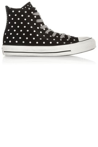 Converse Chuck Taylor All Star Polka-Dot Suede Sneakers, £60