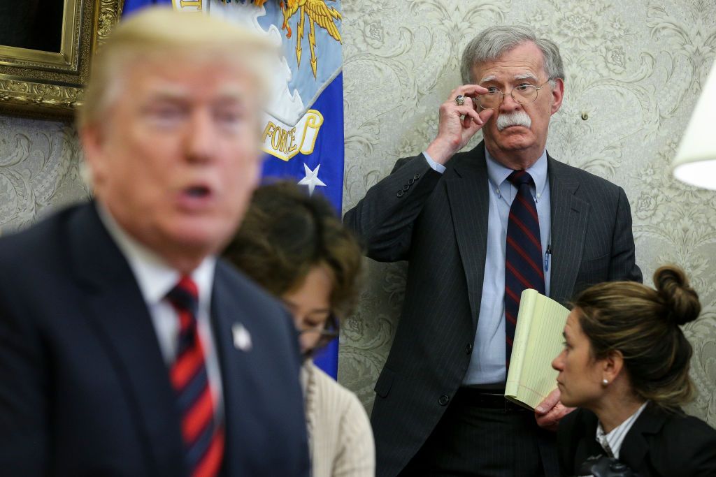 National Security Adviser John Bolton.