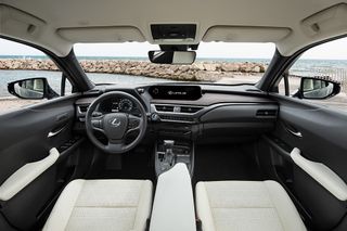 Lexus UX 250h cabin