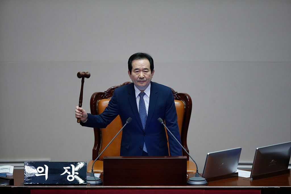 South Korea&amp;#039;s National Assembly votes to impeach President Park