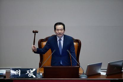South Korea's National Assembly votes to impeach President Park