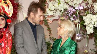 Liam Neeson and Helen Mirran