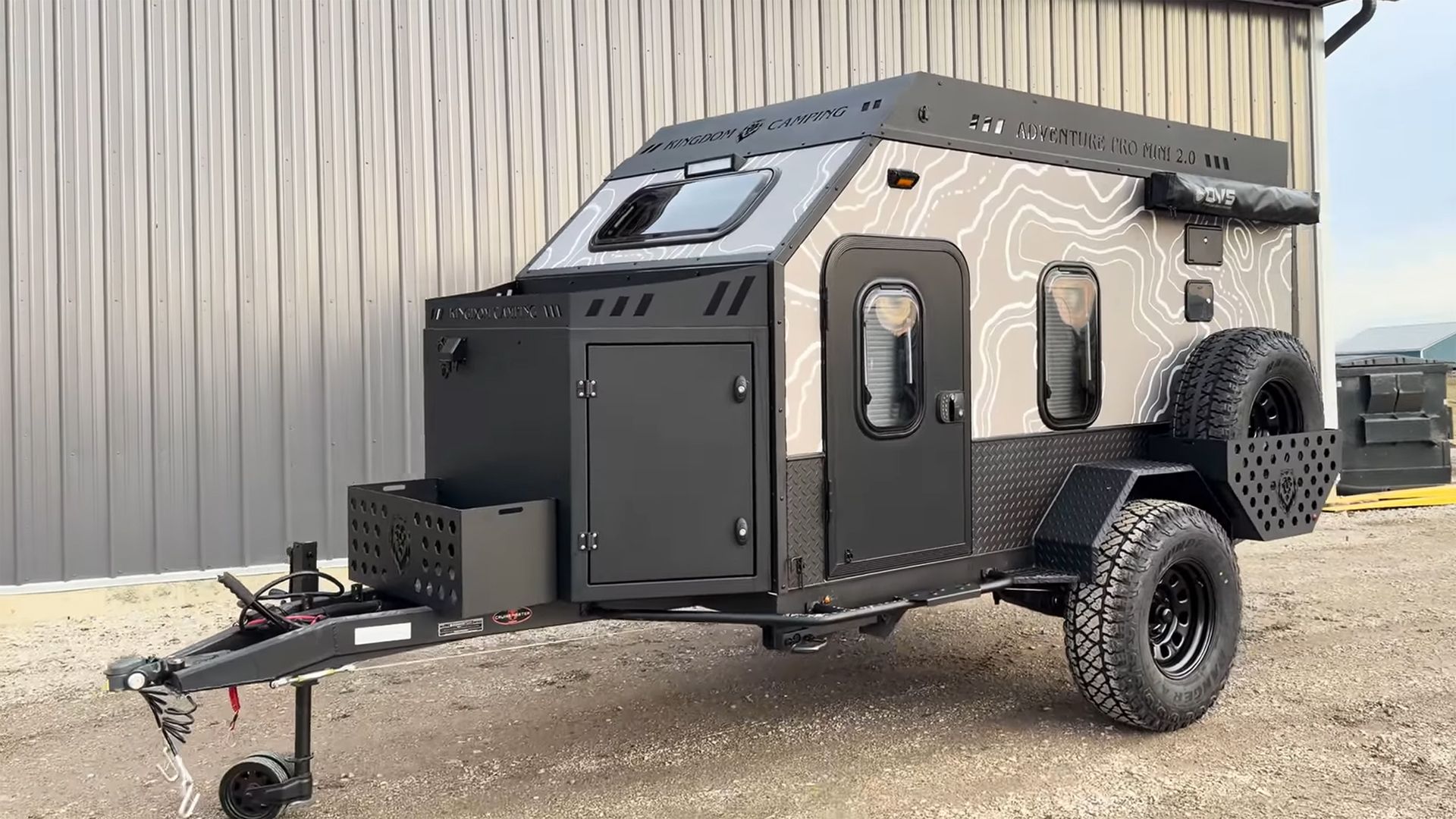 t3.com - Chris Hall - Fugly on the outside, but with a dream interior - this is THE camping trailer for the Cybertruck generation