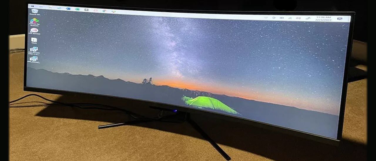 Monoprice 49inch Dark Matter 43305 Gaming Monitor Review Jumbo Width