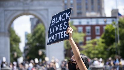 black lives matter protest, juneteenth