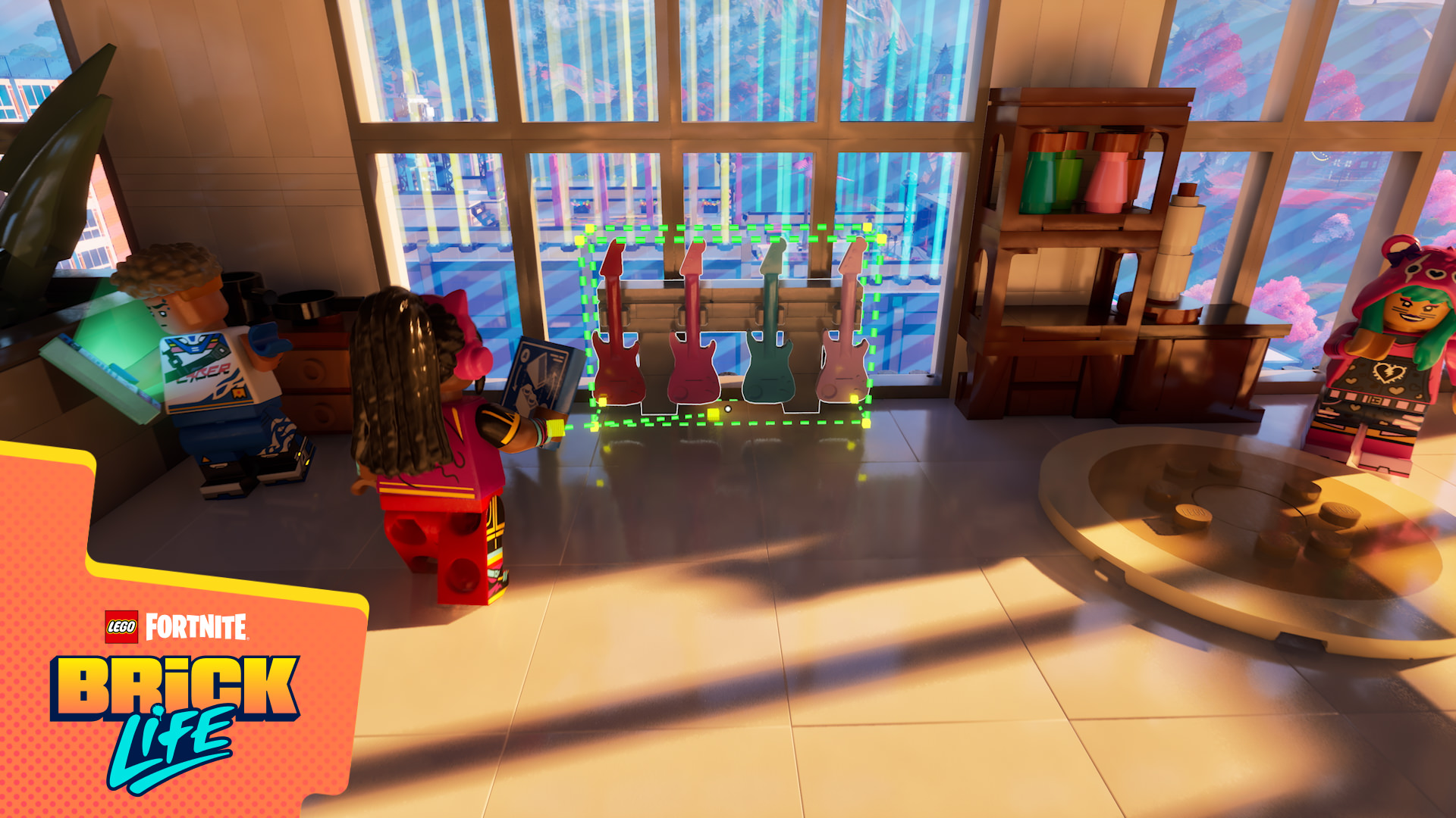 Lego Fortnite Brick Life apartment decoration