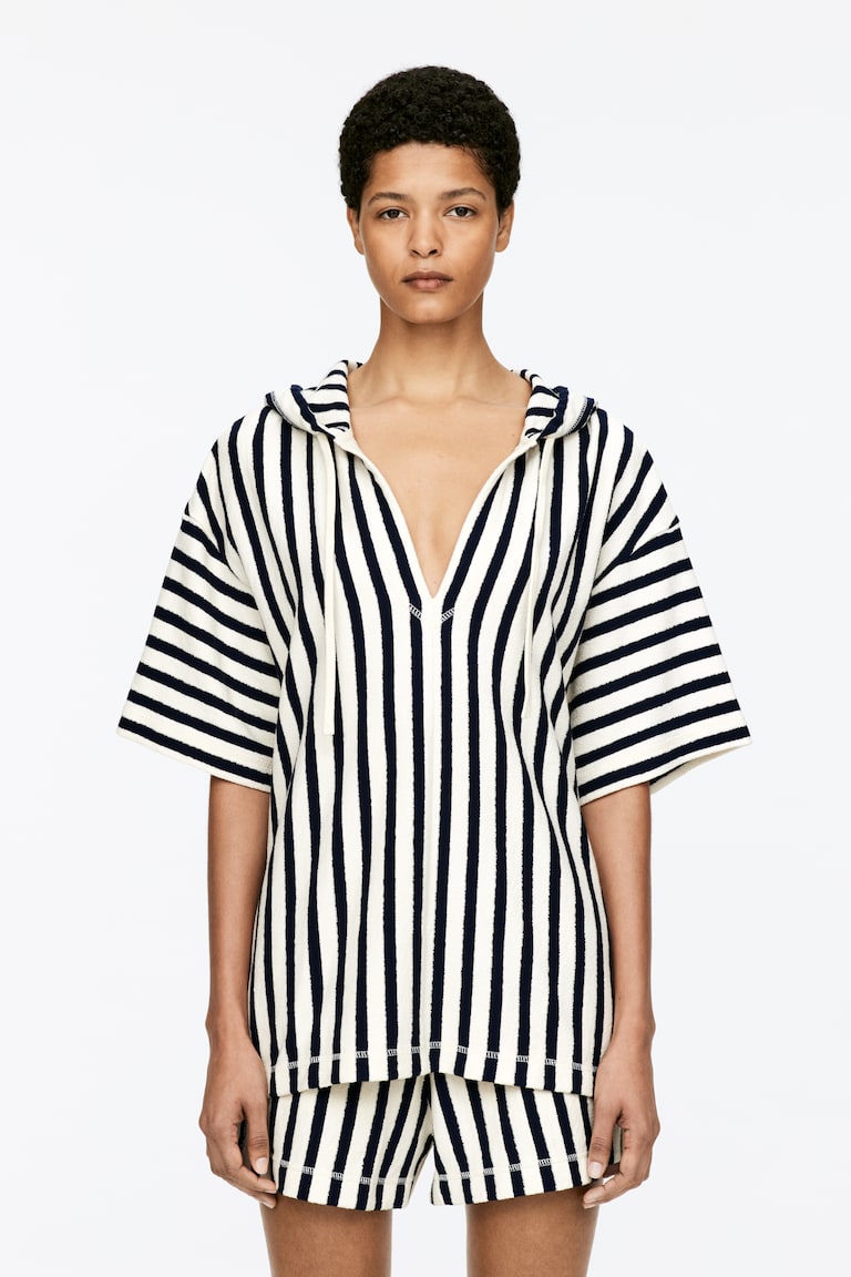 Hooded Towel Top