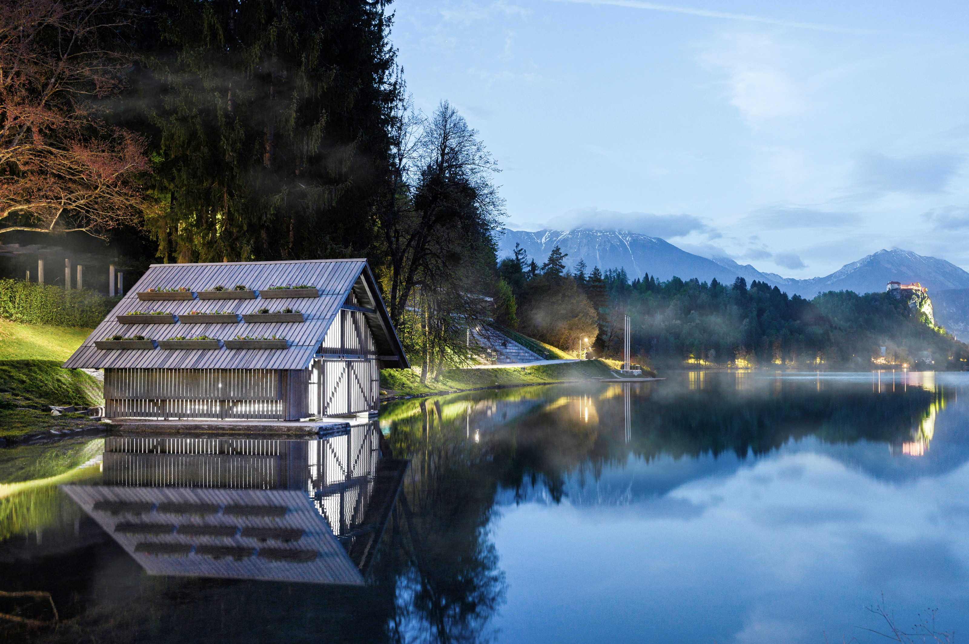 Boathouse Zaka, Lake Bled by OFIS Architects
