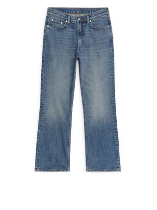 Fern Cropped Flared Stretch Jeans