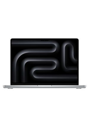 Apple MacBook Pro M3 (silver) on a white background