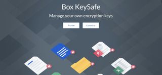 Livedrive for Business vs Egnyte Business vs Box for Business - Box's KeySafe encryption keys homepage