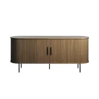 Contemporary/Modern Smoked Oak Sideboard