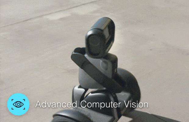 Looma can respond to your commands and convey emotions (Courtesy: Segway Robotics)