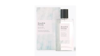 The Fragrance Collection Seasalt & Freesia Eau de Toilette perfume bottle and box product shot