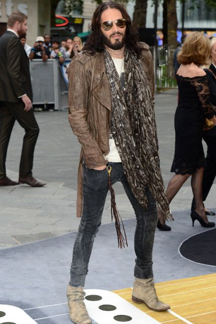 Russell Brand - Rock of Ages premiere in London - Marie Claire - Marie Claire UK