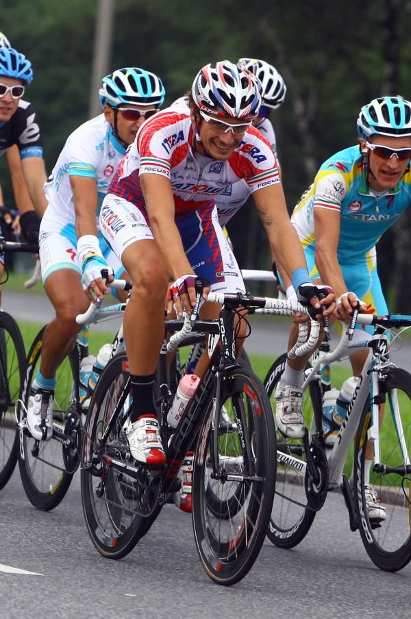 Filippo Pozzato (Katusha) made his return from injury in Poland.