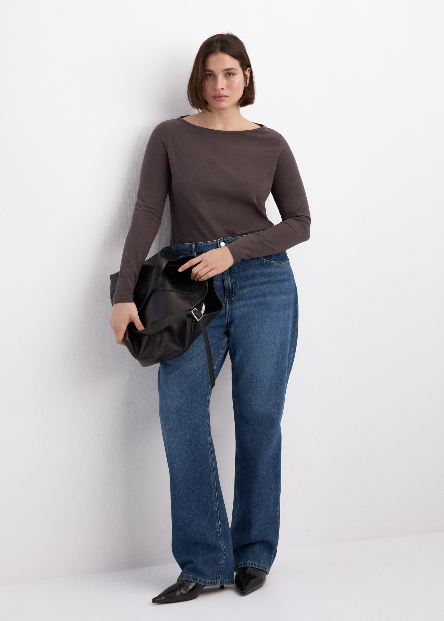 Matilda Medium-Rise Straight-Fit Jeans - Women | Mango United Kingdom