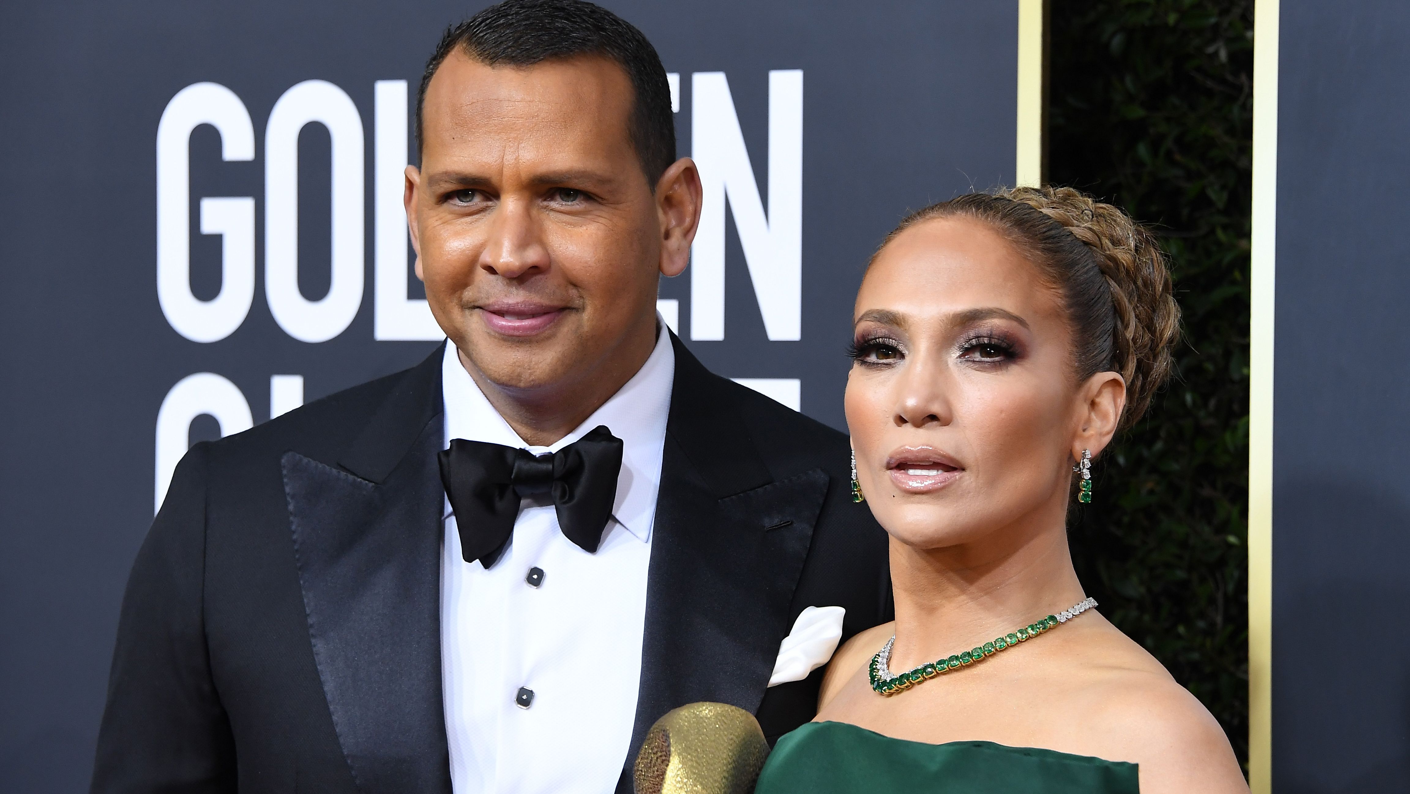 Jennifer Lopez and Alex Rodriguez
