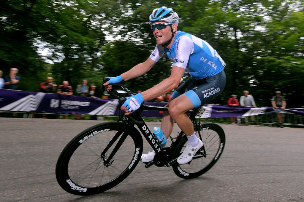 Isarel Cycling Aacdemy's Ben Hermans at the Hammer Climb in Limburg