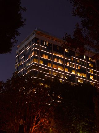 The exterior of Soho House West Hollywood