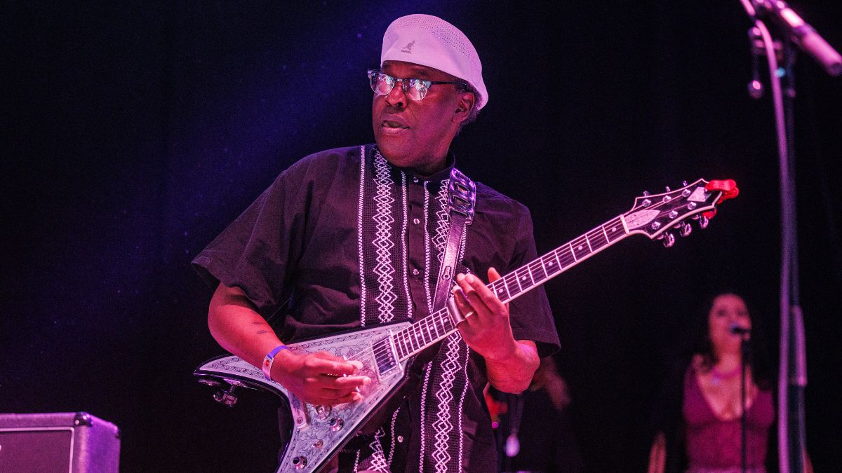 Joe Louise Walker performs onstage