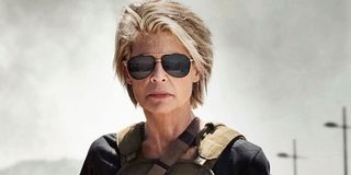 terminator linda hamilton Dark fate 2019