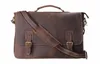 Leather Satchel Briefcase from Kattee