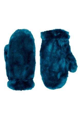 Monki furry mittens, £12