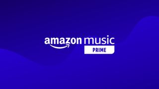 Amazon Music Prime logo on blue background