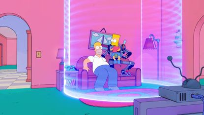 The Simpsons in Fortnite