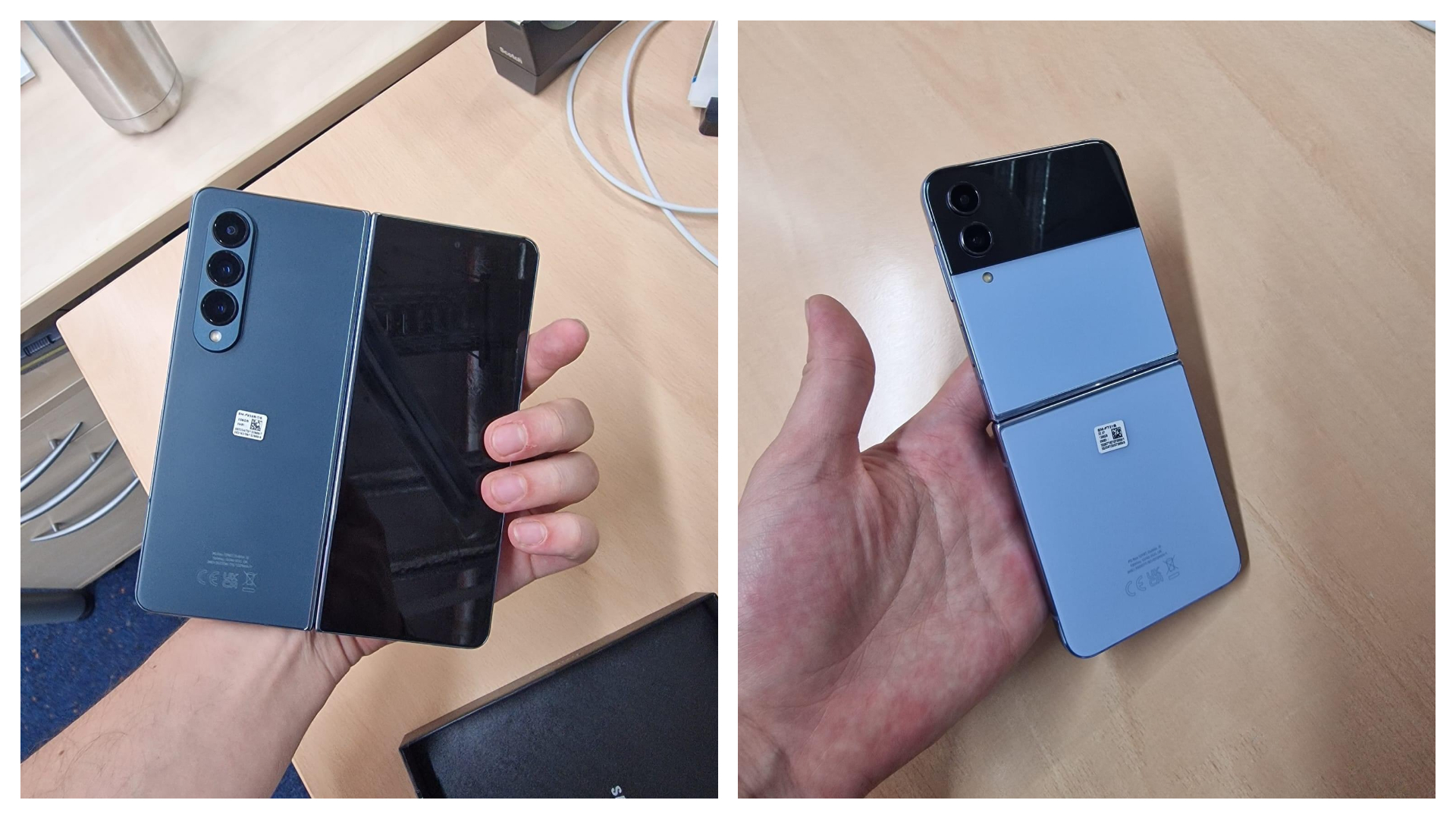 Samsung Galaxy Z Fold 4 and Z Flip 4 hands-on photos