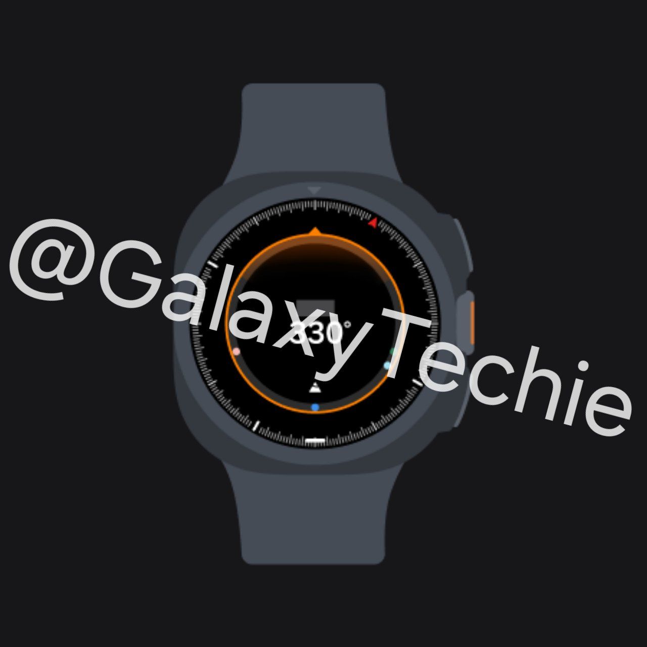 Galaxy Watch Ultra 2 screen render