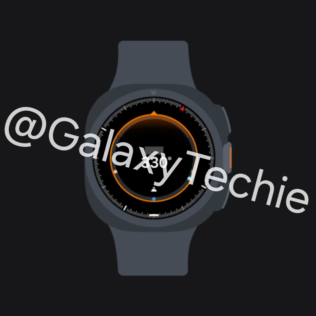 Galaxy Watch Ultra 2 screen render