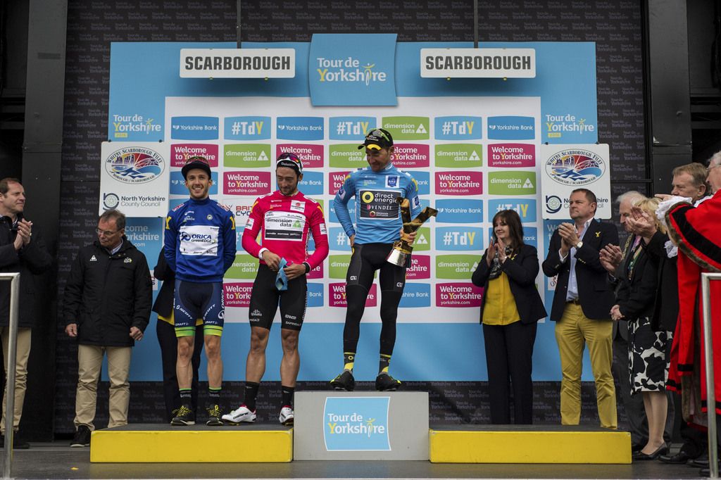 Happy looking jersey winners