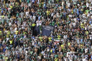 Palmeiras fans in a friendly against Ajax in January 2012.