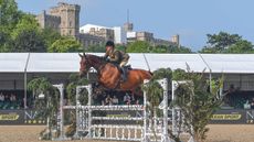 Kelly Ward and Bloomfield Incognito at Royal Windsor Horse Show in 2021