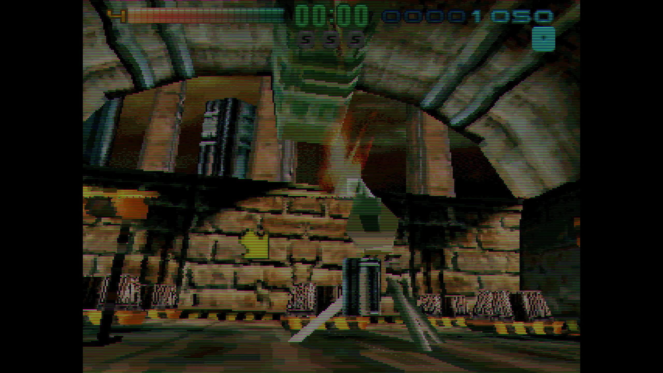 Fighting a turret.