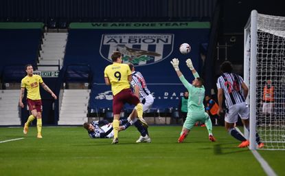 West Bromwich Albion drew 0-0 with Burnley in a Premier League pay-per-view match 