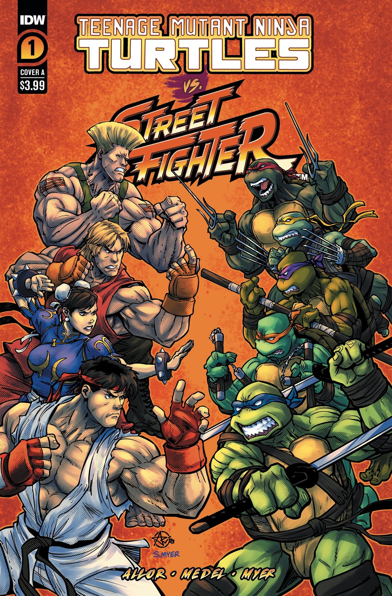 Teenage Mutant Ninja Turtles vs. Street Fighter