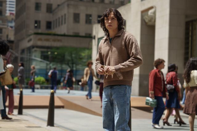 The Crowded Room on Apple TV Plus stars Tom Holland as New Yorker Danny Sullivan in 1979.