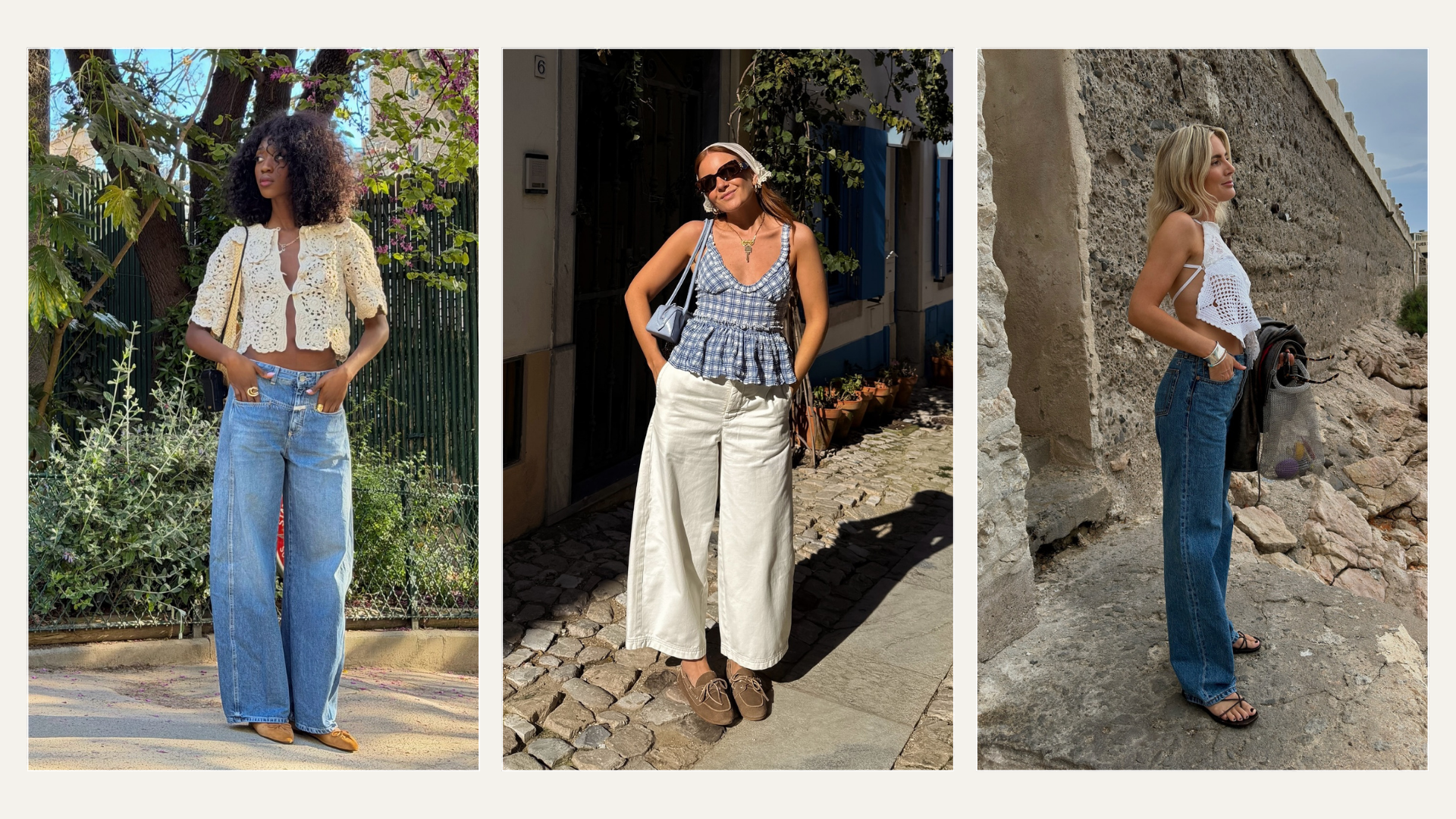 Summer tops with jeans